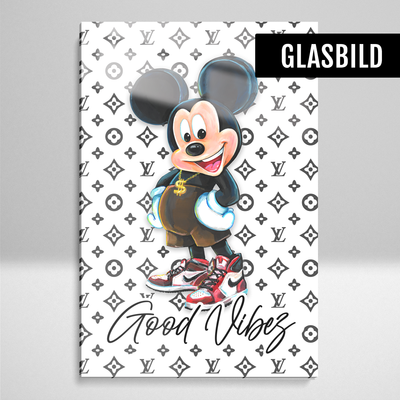 Good Vibes - Rich Mouse Black & White
