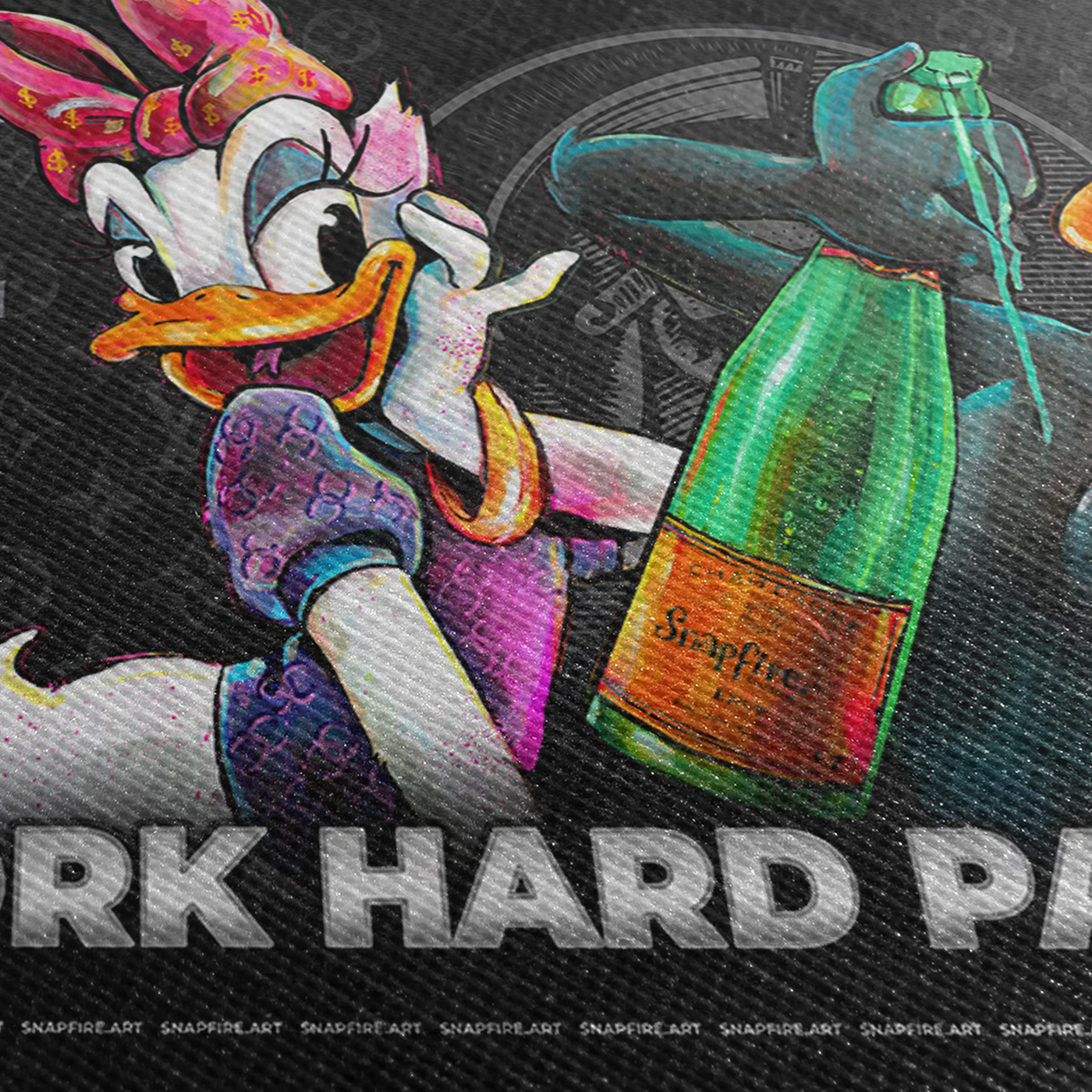 Work Hard Party Hard - Black Edition
