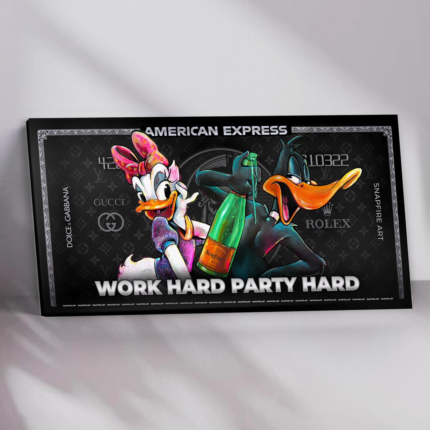 Work Hard Party Hard - Black Edition